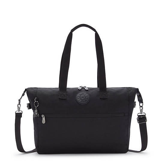 Sac Ordinateur Portable Kipling Ilia Tote Bag Noir | FR 1915UZ